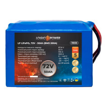 Аккумулятор LogicPower LP LiFePO4 72 В 50 Ач 11930