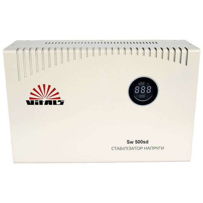 Стабілізатор напруги Vitals Sw 500sd 121637 - зображення 3