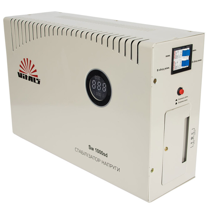 Стабілізатор напруги Vitals Sw 1000sd 121639 - зображення 2