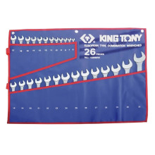 Ключі ріжково-накидні 26 шт KING TONY 6-32 мм 1226MRN