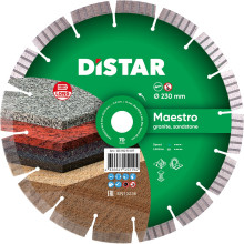 Круг алмазный по граниту DISTAR 1A1RSS 230 Maestro 230х22.23х2.6 мм 12315051017