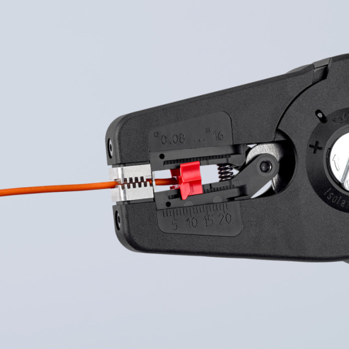 Стриппер автоматичний KNIPEX PreciStrip16 0.08-10/16 кв.мм 12 52 195 - зображення 7