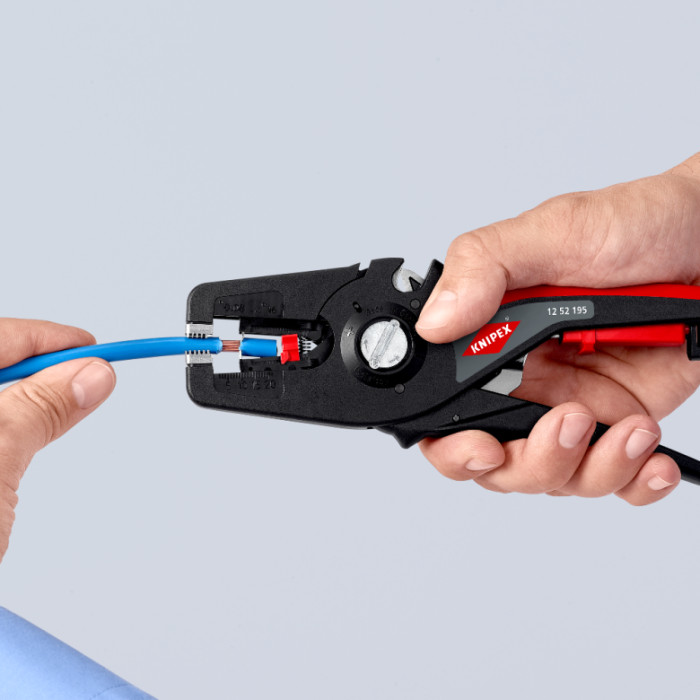 Стриппер автоматичний KNIPEX PreciStrip16 0.08-10/16 кв.мм 12 52 195 - зображення 10