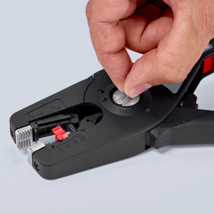 Стриппер автоматичний KNIPEX PreciStrip16 0.08-10/16 кв.мм 12 52 195 - зображення 17