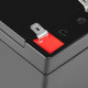Тяговый свинцово-кислотный аккумулятор LogicPower LP 6-DZM-9 Ah 12654 - изображение 5