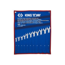 Ключі ріжково-накидні 11 шт KING TONY 8-24 мм 12A1MRN