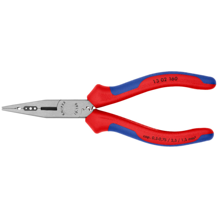 Плоскогубці для монтажу дротів KNIPEX 13 02 160