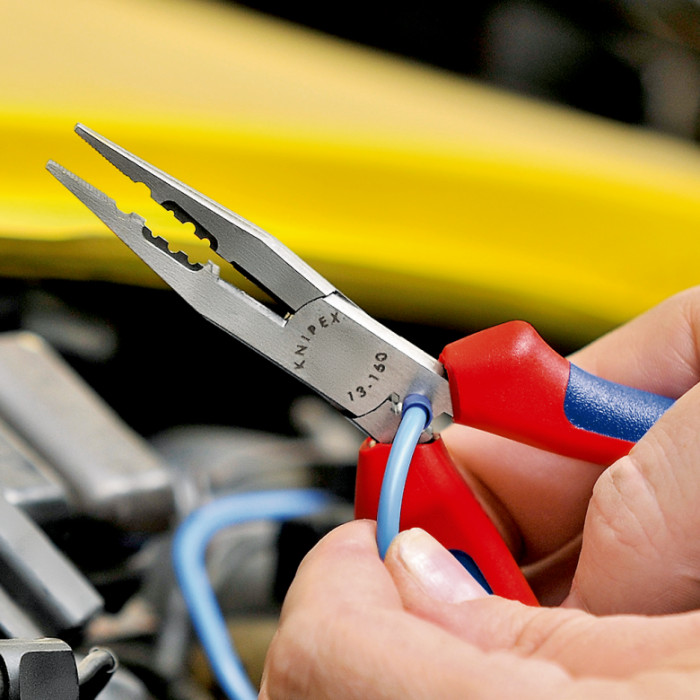Плоскогубці для монтажу дротів KNIPEX 13 02 160 - зображення 8