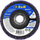 Круг зачистной нейлоновый жорсткий S&R 125х22.23 мм P46 135125333 - изображение 2