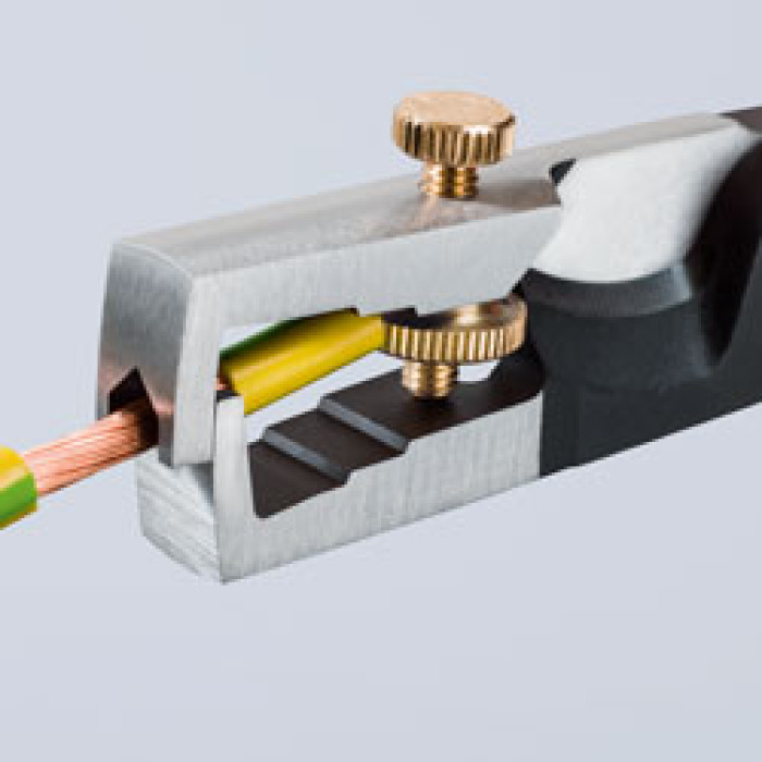 Кліщі для видалення ізоляції з функцією різання кабелю KNIPEX StriX 13 66 180 - зображення 4