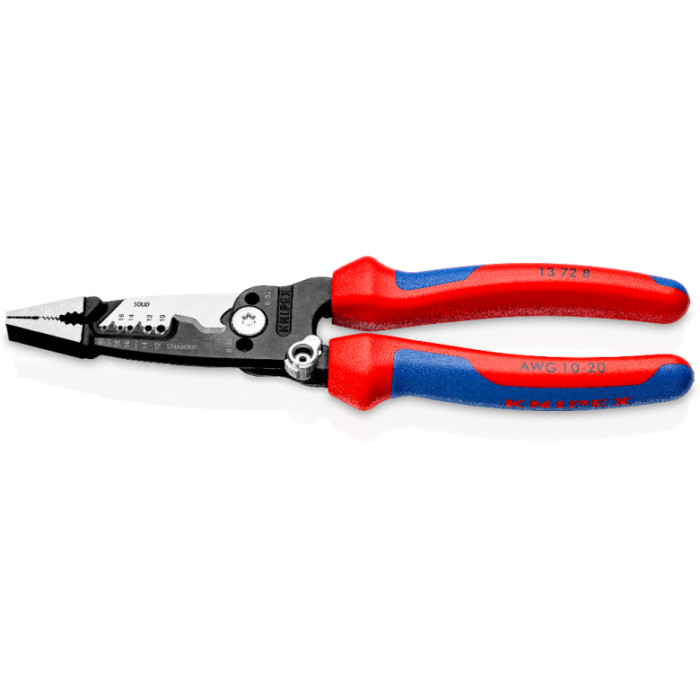 Багатофункціональні кліщі з пружиною для електромонтажних робіт KNIPEX WireStripper 13 72 8 - зображення 2