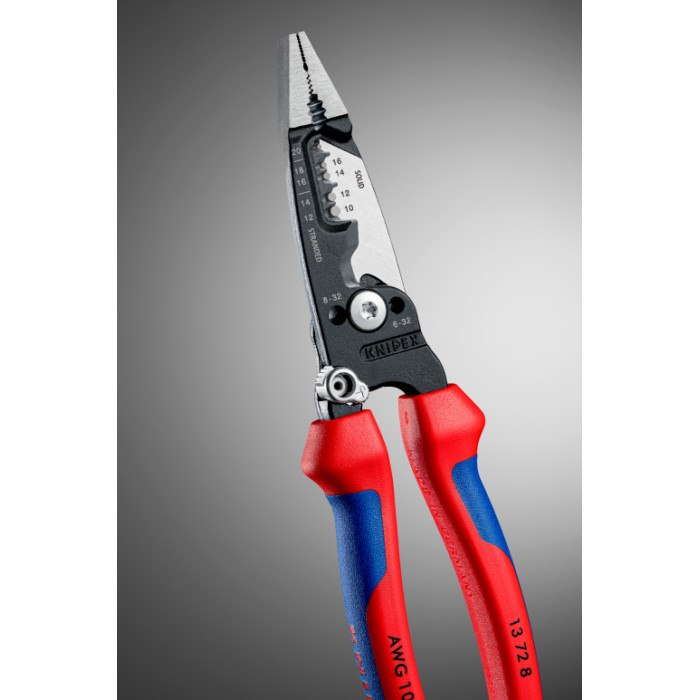 Багатофункціональні кліщі з пружиною для електромонтажних робіт KNIPEX WireStripper 13 72 8 - зображення 17