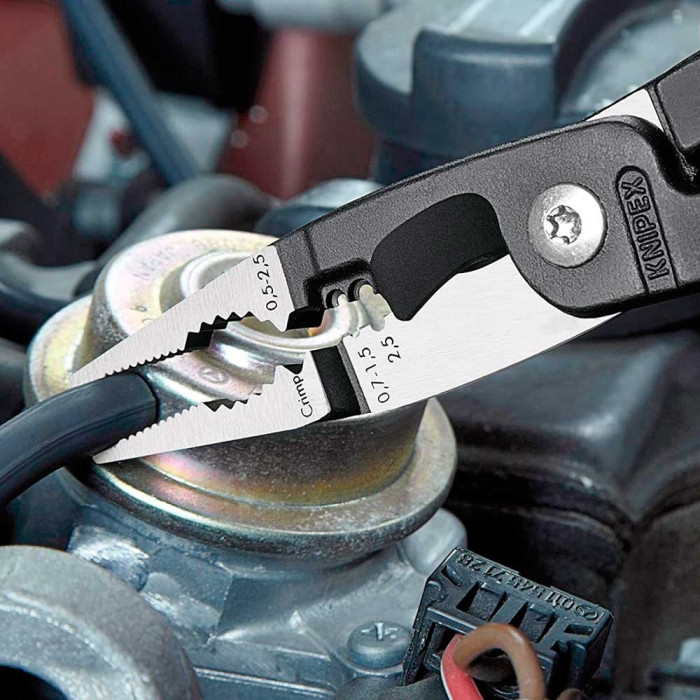 Электромонтажные клещи KNIPEX 200 мм 13 82 200 - изображение 3