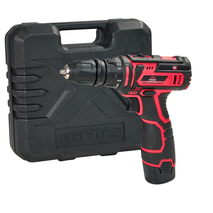 Дриль-шуруповерт акумуляторний Vitals AU 12/2KP QC 141916