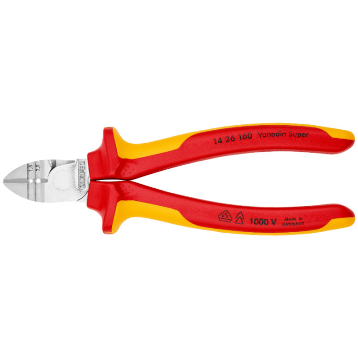 Кусачки бокові діелектричні KNIPEX 160 мм 14 26 160