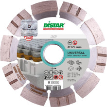 Круг алмазный отрезной Distar 1A1RSS 125 Bestseller Universal 14315129010