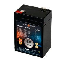 Аккумулятор LogicPower LP LiFePO4 6 В 5 Ач 14556