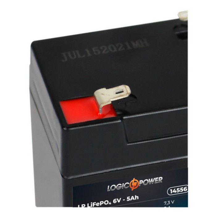 Акумулятор LogicPower LP LiFePO4 6 В 5 Аг 14556 - зображення 5