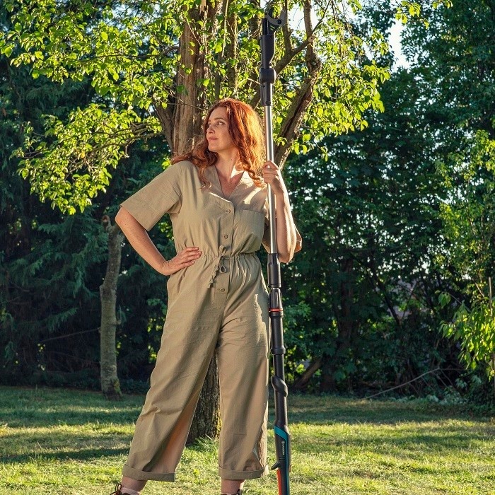 Сучкоріз телескопічний акумуляторний GARDENA HighCut 250/18V P4A solo 14774-55.000.00 без АКБ - зображення 5