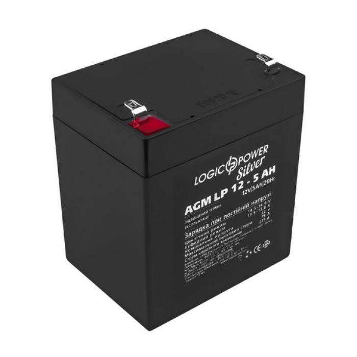 Аккумулятор LogicPower LP Silver AGM 12 В 5 Ач 1513