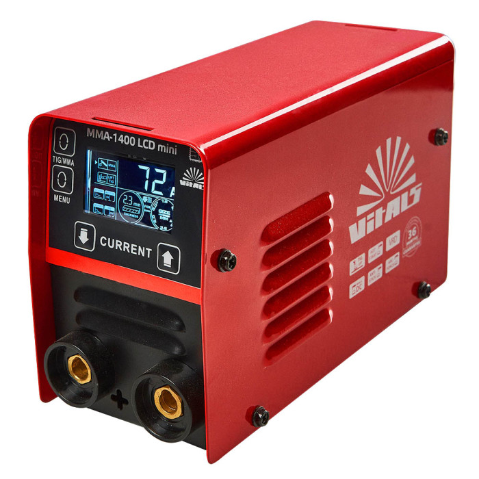 Сварочный аппарат Vitals MMA-1400 LCD mini 156934