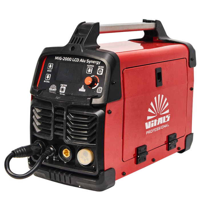 Сварочный аппарат Vitals Professional MIG 2000 LCD Alu Synergy 156989 - изображение 2