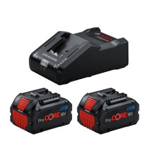 Набір BOSCH Professional зарядний пристрій 18 В, акумулятори 2 шт Li-Ion 18 В 8 Аг 1600A02T5P