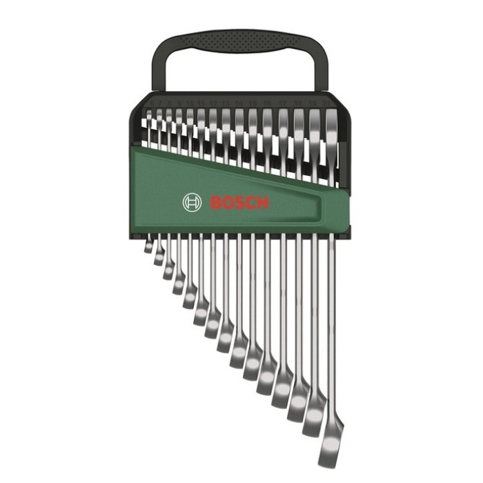 Ключі ріжково-накидні 15 шт BOSCH 6-21 мм 1600A02Z9E