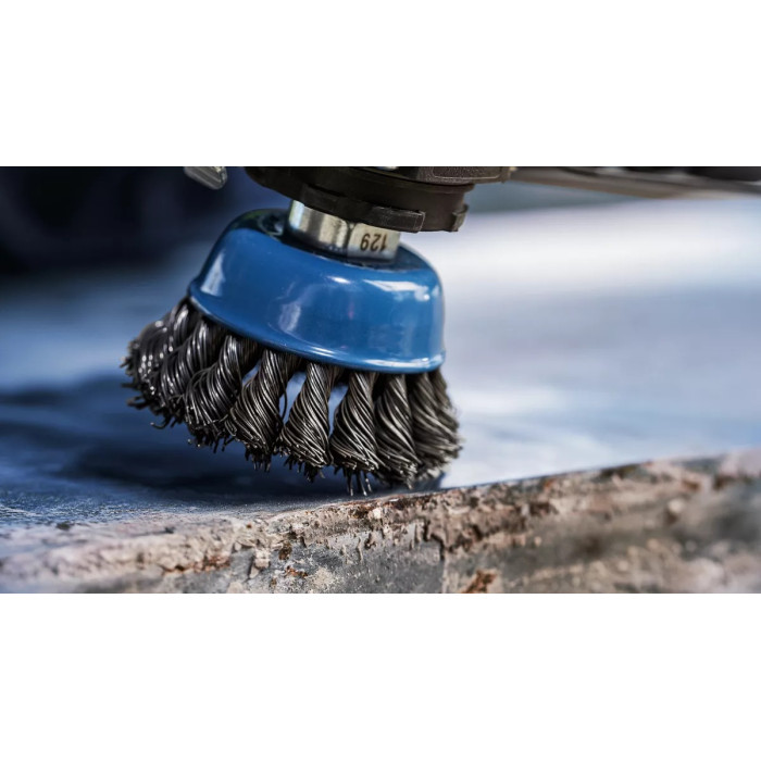Чашкова зачисна щітка BOSCH PRO Metal clean 100x0.5 мм 1608614011 - зображення 3