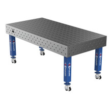 Сварочный стол на колёсах GPPH PRO 2000x1000 мм, fi16, сетка 100х100 мм
