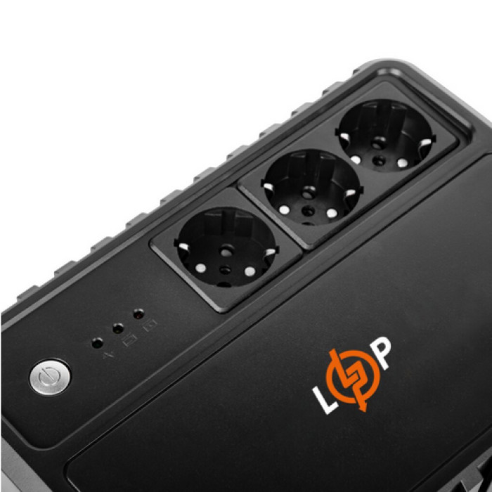 Лінійно-інтерактивне ДБЖ LogicPower LP-800VA-3PS 16159 - зображення 2