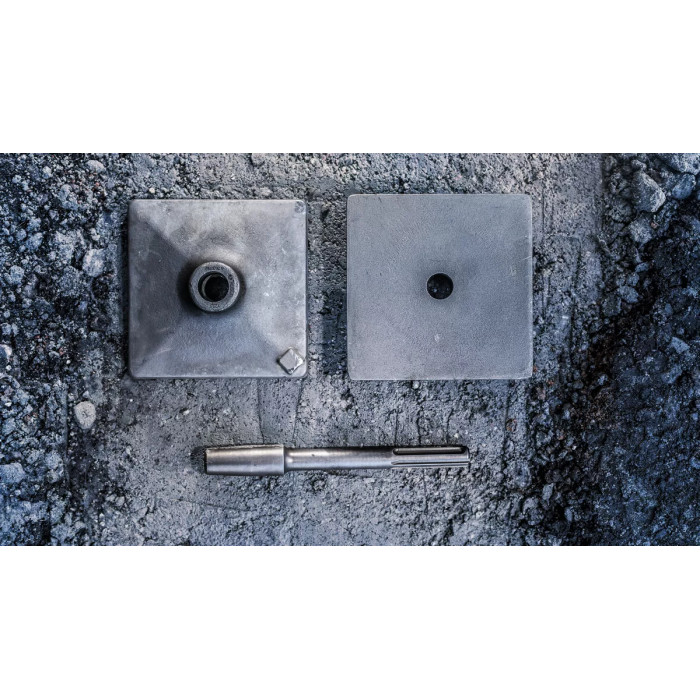 Трамбувальна пластина BOSCH PRO SDS max 150х150 мм SDS-Max 1618633102 - зображення 3