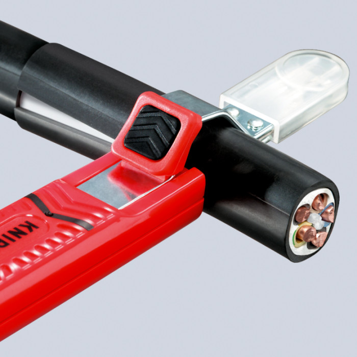 Стрипер для видалення оболонок KNIPEX 165 мм 16 20 165 SB - зображення 5
