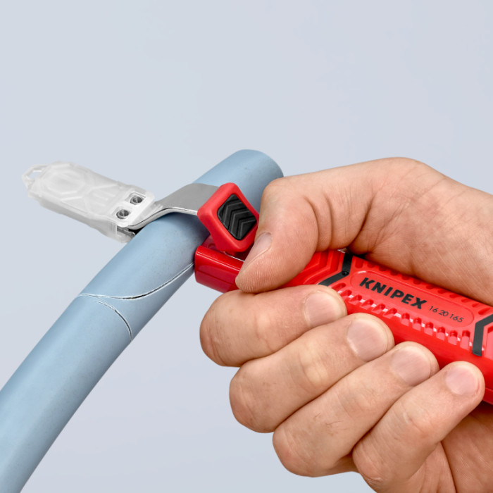 Стрипер для видалення оболонок KNIPEX 165 мм 16 20 165 SB - зображення 8