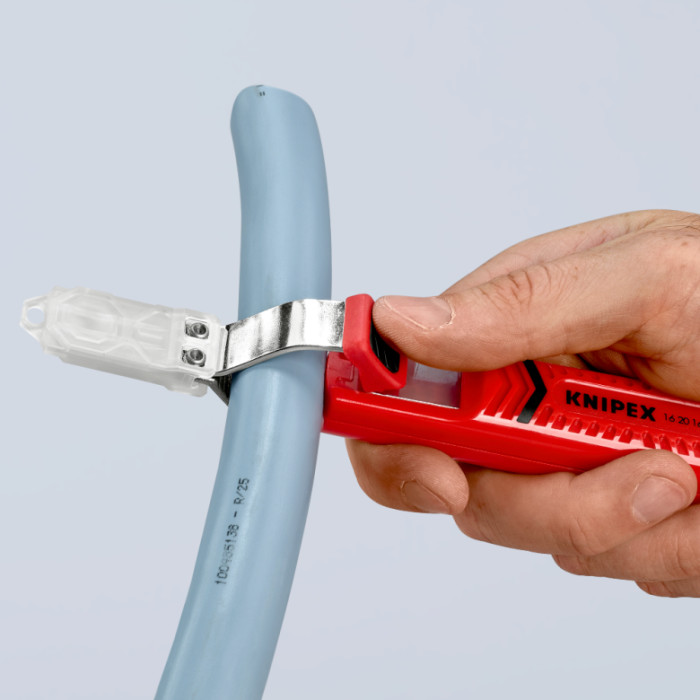 Стрипер для видалення оболонок KNIPEX 165 мм 16 20 165 SB - зображення 10
