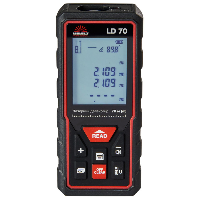 Лазерний далекомір Vitals Professional LD 70 162518 - зображення 6