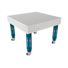 Сварочный стол на колёсах GPPH PRO INOX 1200х1200 мм, fi16, сетка 50х50 мм