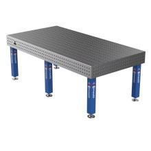 Сварочный стол GPPH PRO 2400x1200 мм, fi16, сетка 50х50 мм