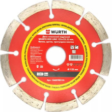 Круг алмазный по кирпичу WURTH Red Line 125х22.23х1.4 мм 1668700125