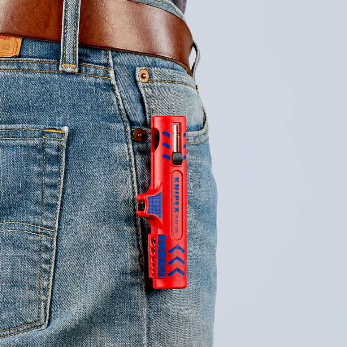 Універсальний інструмент для видалення оболонки KNIPEX 16 85 125 SB - зображення 11