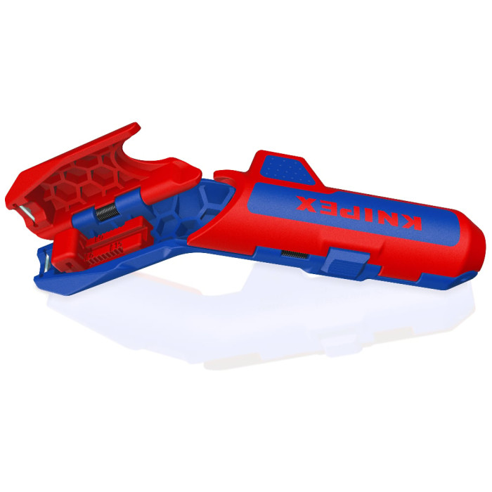Інструмент універсальний для видалення ізоляції KNIPEX ErgoStrip PV 16 95 03 SB - зображення 2