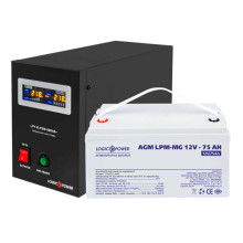 Комплект резервного питания для котла и тёплого пола LogicPower 17817