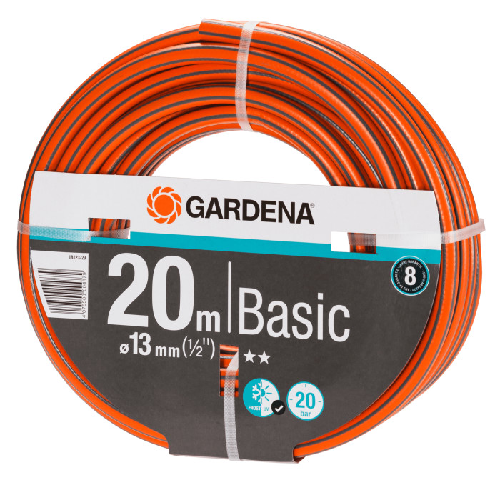 Шланг Gardena Basic 13 мм 20 м 18123-29.000.00 - изображение 3