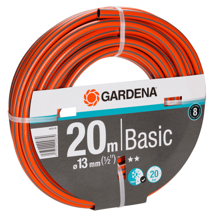 Шланг Gardena Basic 13 мм 20 м 18123-29.000.00 - изображение 4