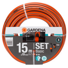 Шланг с комплектом для полива Gardena Basic Set 19 мм 15 м 18134-29.000.00