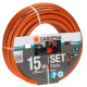 Шланг с комплектом для полива Gardena Basic Set 19 мм 15 м 18134-29.000.00 - изображение 3