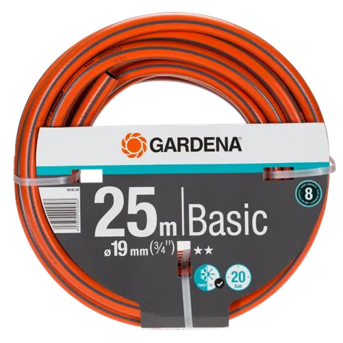 Шланг Gardena Basic 19 мм 25 м 18143-29.000.00