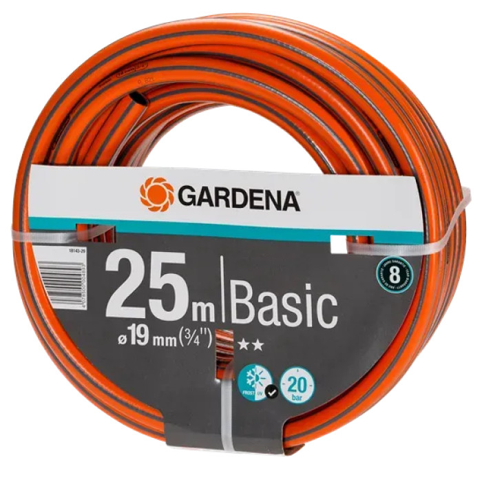 Шланг Gardena Basic 19 мм 25 м 18143-29.000.00 - изображение 3