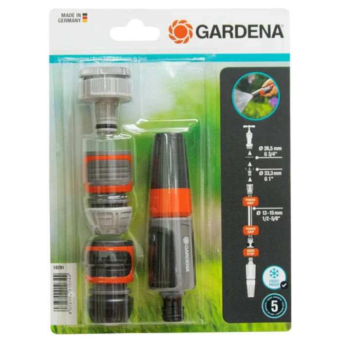 Наконечник для полива с набором для подключения GARDENA Classic 18291-20.000.00 - изображение 2