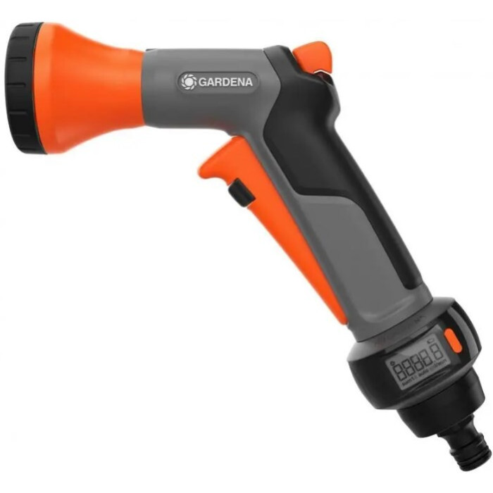 Пістолет для поливу з лічильником води Gardena Classic AquaСount 18352-20.000.00
